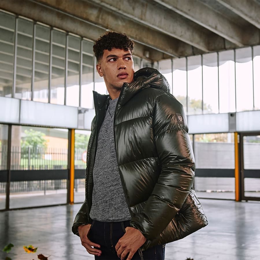 Belstaff Resolve Puffer Jacket Green